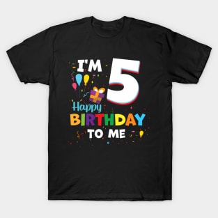 Five 5Yr 5Th Hap 5 T-Shirt